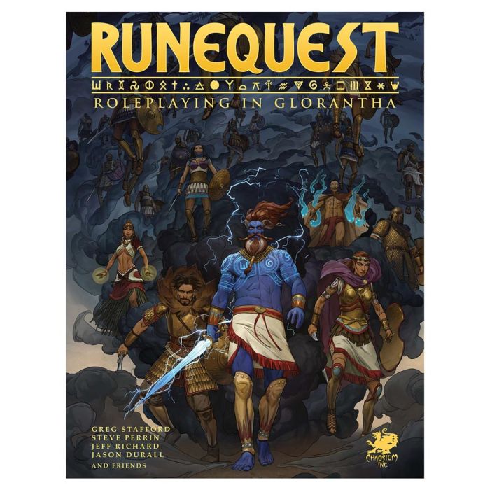 RuneQuest: Roleplaying In Glorantha Core Rulebook