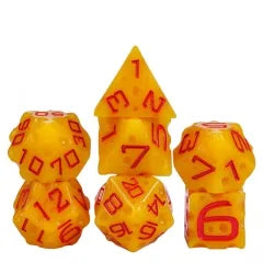 Cheese Dice w/ Red Numbers