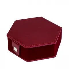 Red Octagon Dice Box