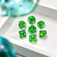 TwoFaad - Azdraka Green Multifaceted Sharp Edge Dice