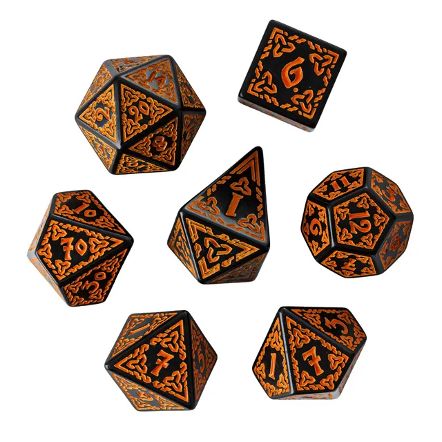 Samhain 7-Set RPG Dice