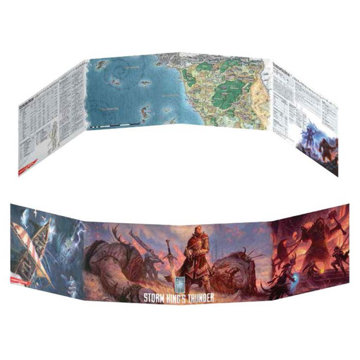 5E D&D Storm King's Thunder: DM Screen