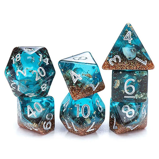 Gate Keeper Games GKGID303 7-Set Cube Inclusion Dice: Biome: Deep Sea