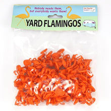 Trailer Park Wars! Orange Flamingos