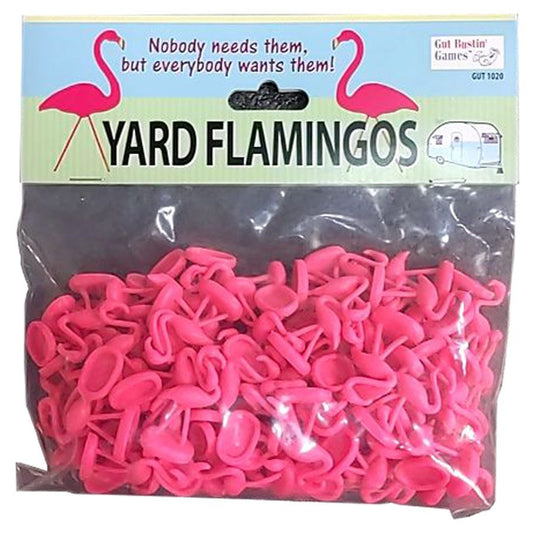 Trailer Park Wars! Hot Pink Flamingos