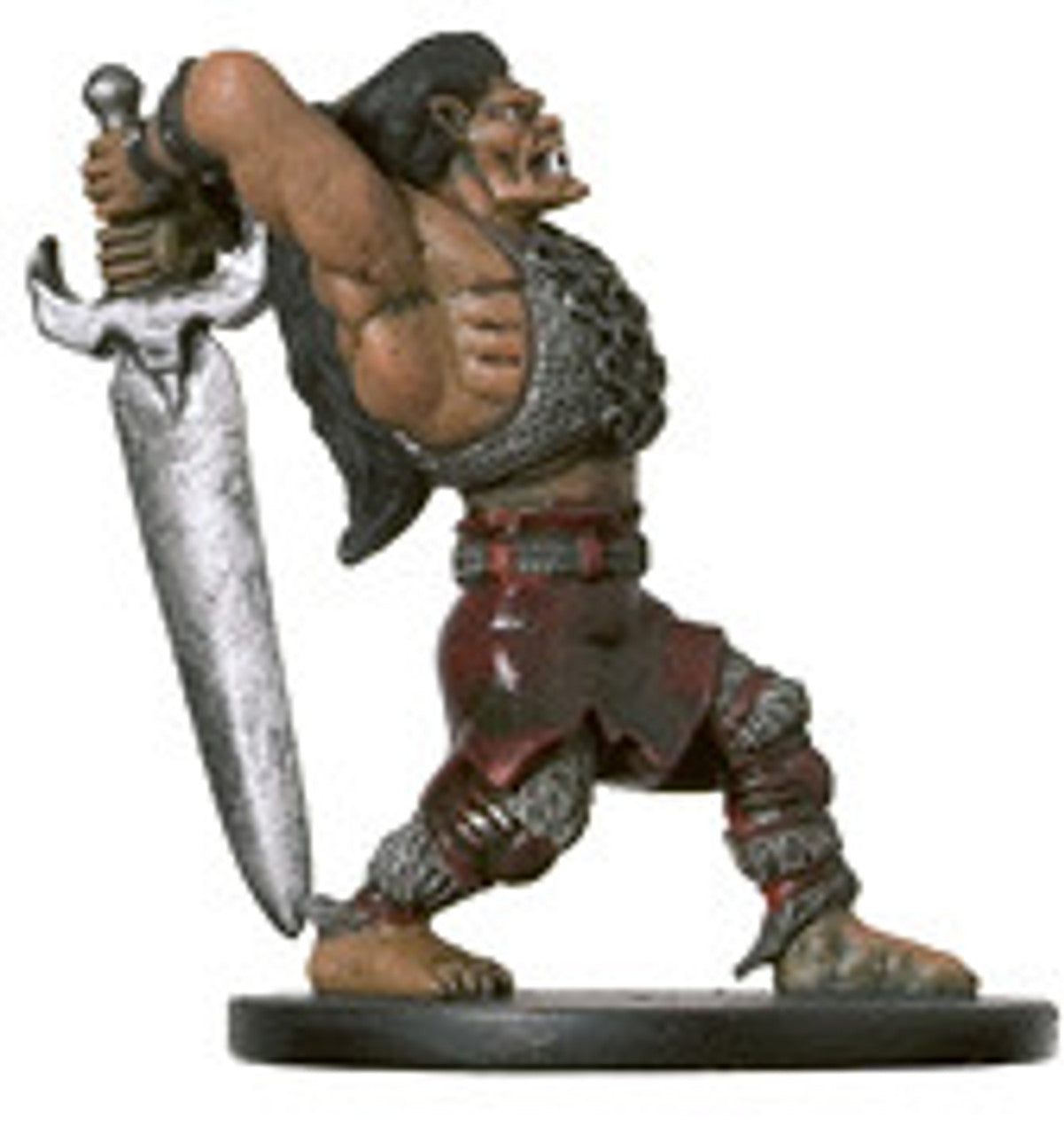 Prepainted Mini - Half-Ogre Barbarian Underdark