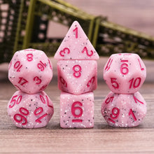 TwoFAAD - Incendicite Dice w/ Pink Numbers