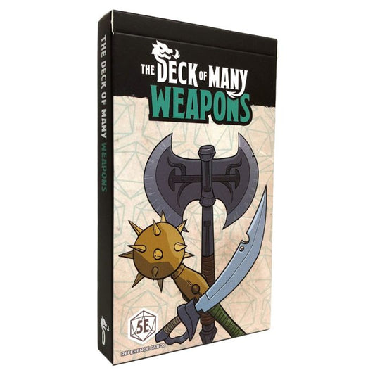 5E The Deck of Many: Weapons
