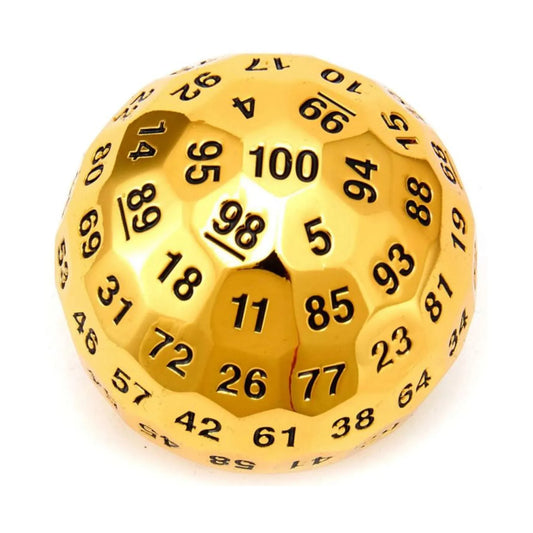 Skullsplitter D100 Metal Die Gold