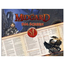 5E Midgard GM Screen