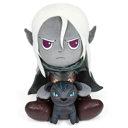 Plush D&D Drizzt and Guenhwyvar 13"