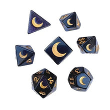 Black Oak Workshop - Black Death - Lunatalis 7 Set of Dice