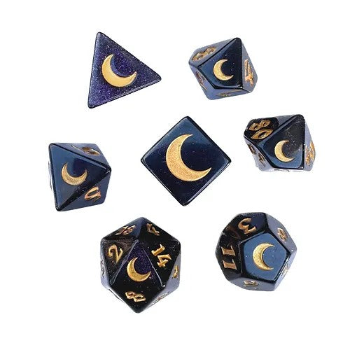 Black Oak Workshop - Lunatalis 7 Set of Dice