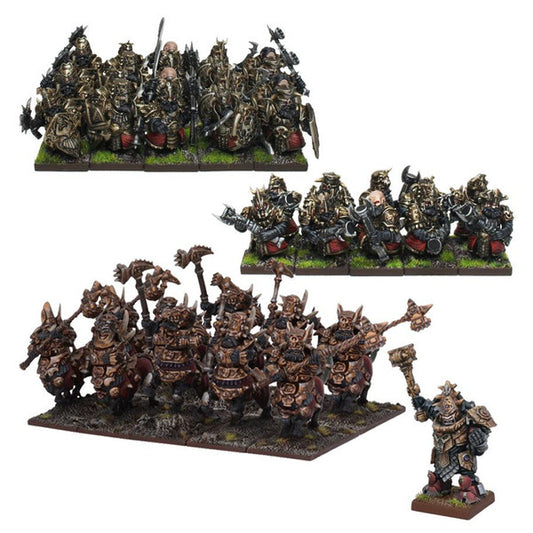 Kings of War: Abyssal Dwarf Mega Army