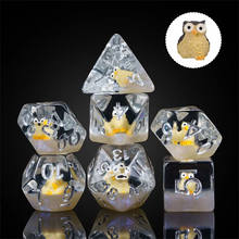 TwoFaad - Owls 7-Set RPG Dice