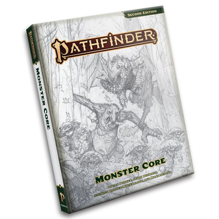 Pathfinder 2E Pathfinder Monster Core Sketch Cover Edition