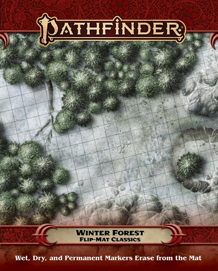 Pathfinder 1E Flipmat Classics: Winter Forest