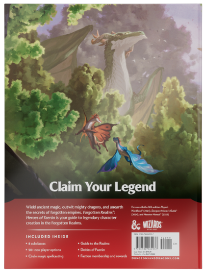 5.5E DND RPG HEROES OF FAERUN