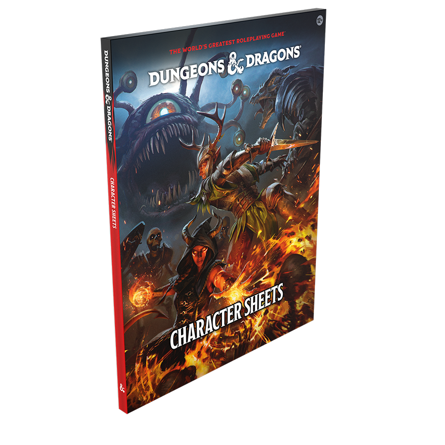 5.5E D&D Character Sheets 2024