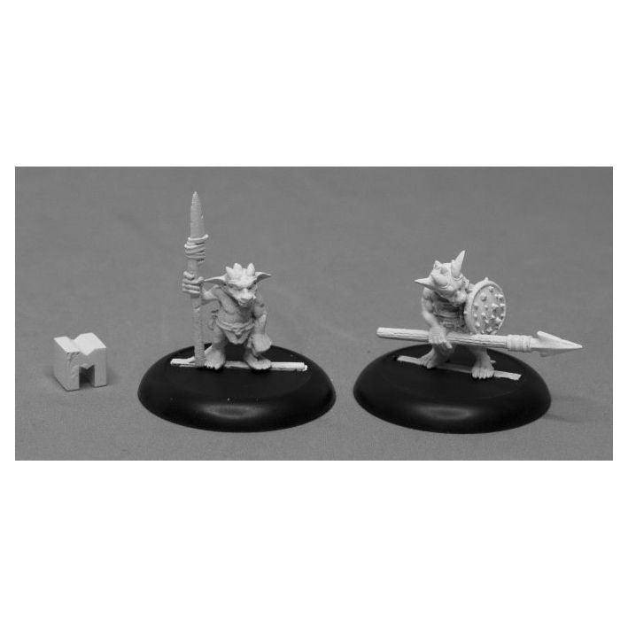 Reaper 04078 Dark Heaven Legends: Ratpelt Kobold Spearmen (2)