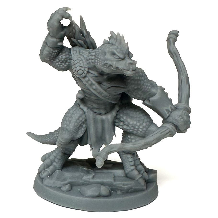Reaper 07094 Dungeon Dweller: Waspnettle Lizardman Archer