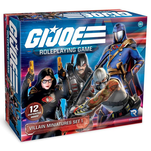 G.I. JOE Roleplaying Game: Villain Miniatures Set 1