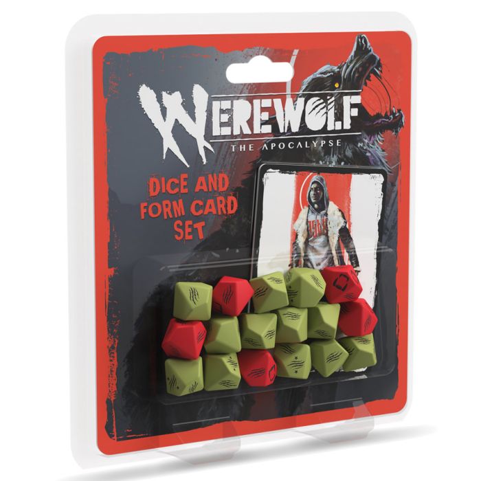 Werewolf: The Apocalypse 5th Edition Dice and Form Card Set