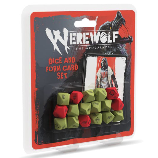 Werewolf: The Apocalypse 5th Edition Dice and Form Card Set
