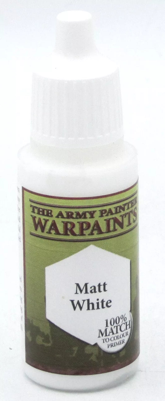 Army Paints - Warpaints: Acrylic: Mat White 18ml