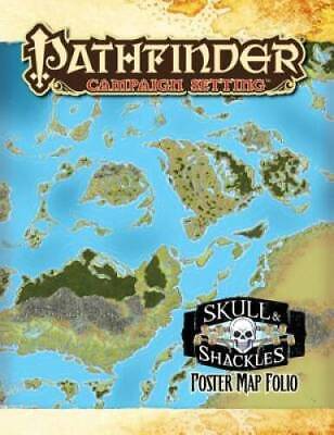 Pathfinder 1E Campaign Setting: Skull & Shackles Poster Map Folio