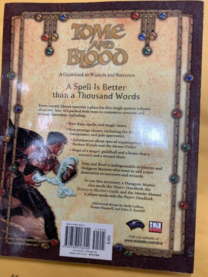 3.0 Tome and Blood: A Guide to Wizards and Sorcerers