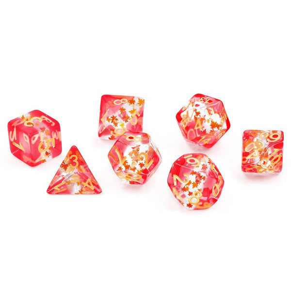 Sirius Dice SDZ000506 Maple Leaf Dice w/ Gold Numbers