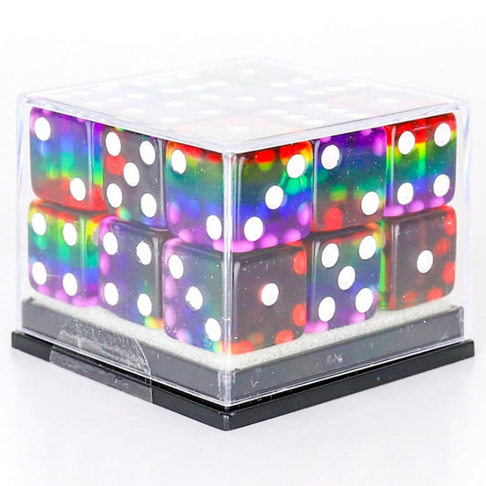 Sirius Dice SDZ000807 d6Cube 12mm Rainbow (18)