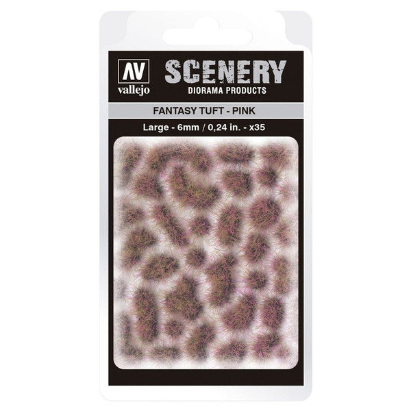 Vallejo Scenery: Fantasy Tuft: Pink: Large