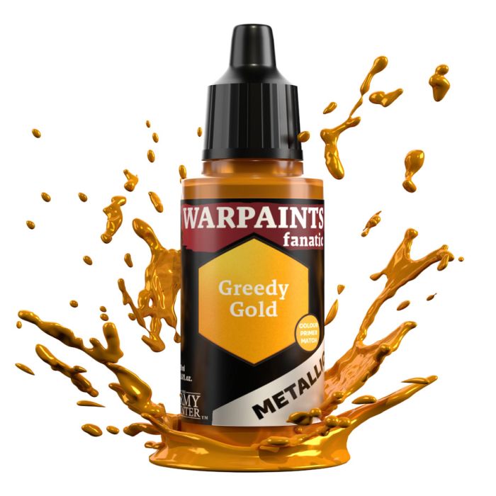 Army Painter - Warpaints: Fanatic Metallic: Greedy Gold 18ml