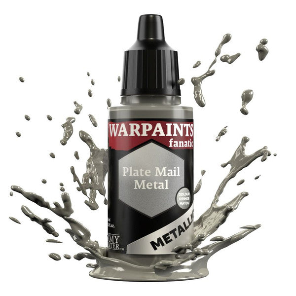 Army Painter - Warpaints: Fanatic Metallic: Plate Mail Metal 18ml