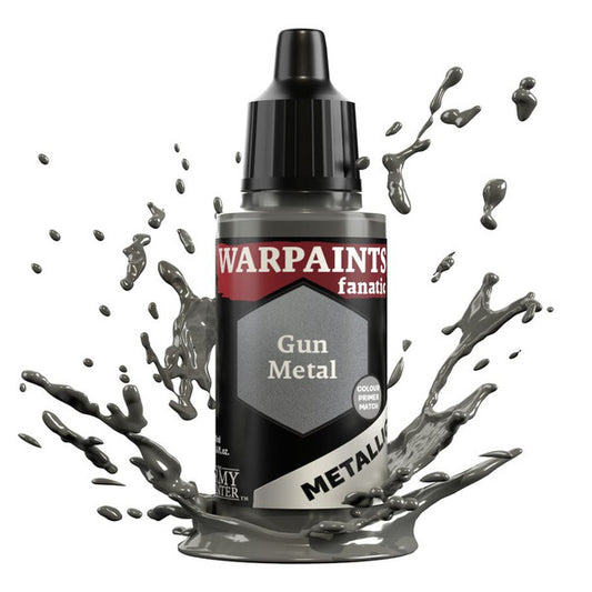 Army Painter - Warpaints: Fanatic Metallic: Gun Metal 18ml