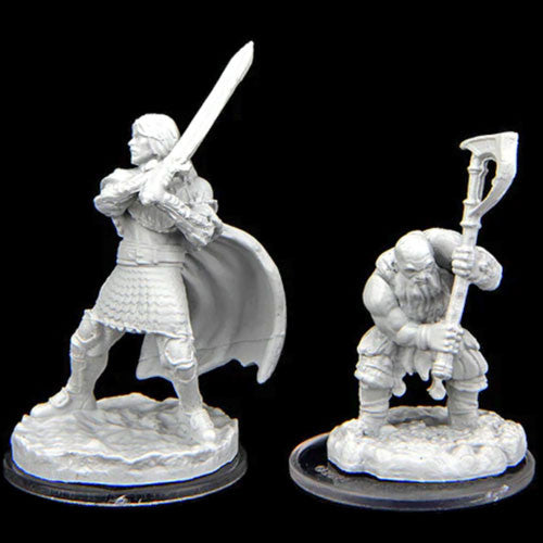 Wizkids 90471 CR Mini: Westruun Militia Swordsman & Kraghammer Axeman