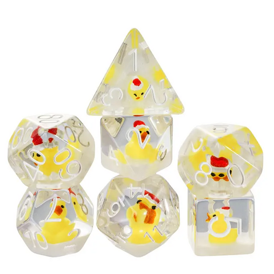 TwoFaad - Ducks 7-Set RPG Dice