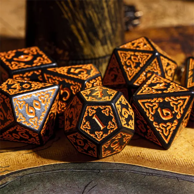 Samhain 7-Set RPG Dice