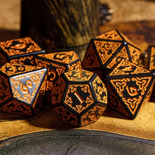 TwoFaad - Samhain 7-Set RPG Dice
