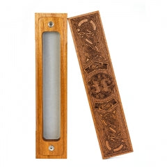 Carved Wooden Dice Box