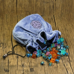 Velvet Pocket Dice Bag