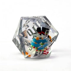 TwoFaad - Snowman D&D Gaming 33mm D20 Dice