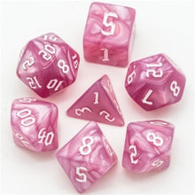 TwoFaad - Raspberry Dice w/ White Numbers