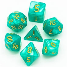 TwoFaad - Mint Dice w/ Yellow Numbers