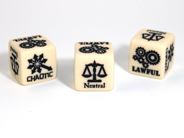 Chessex Alignment Lawful/Chaotic Dice CHXCV0021