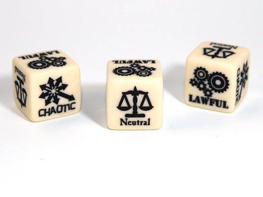 Chessex CHXCV0021 Alignment Lawful/Chaotic Dice