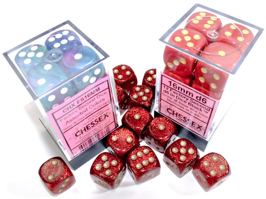 Chessex - FS16MM Factory Seconds 16mm D6 Cube
