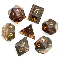 TwoFaad - Semi-Precious Gemstone Blonde Glass Dice